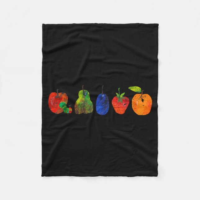 Manta Polar Funny Back To School Cute Hungry Lover Fruits Teac (Anverso)