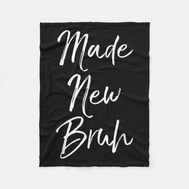 Manta Polar Funny Baptism Gift For Boys Salvation Quote Made N (Anverso)