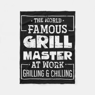 Manta Polar Funny Bbq Chef Grill Meat Lover Gilling Stea