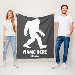 Manta Polar Funny Bigfoot Sasquatch Blanket