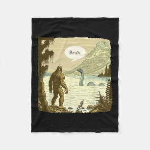 Manta Polar Funny Bigfoot Sasquatch Loch Ness Monster Introver