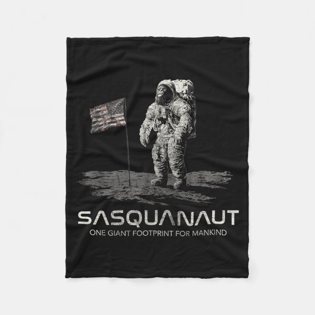 Manta Polar Funny Bigfoot Sasquatch Space Sasquanaut  (Anverso)