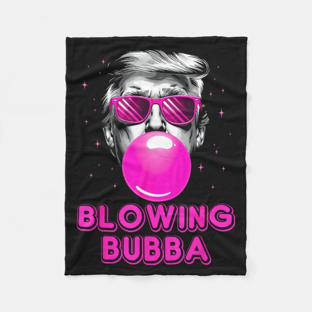 Manta Polar Funny Blowing Bubba  (Anverso)