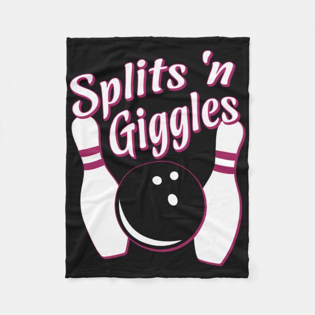 Manta Polar Funny Bowling Team se esparce y Giggles (Anverso)