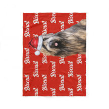 Funny Briard Shepherd Dog Name Pattered Navidades