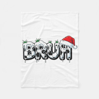 Manta Polar Funny Bruh Soccer Christmas Xmas Pajama _1 