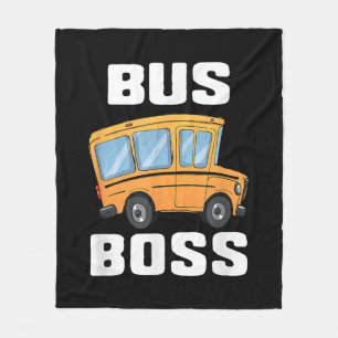 Manta Polar Funny Bus Boss School Bus Driver