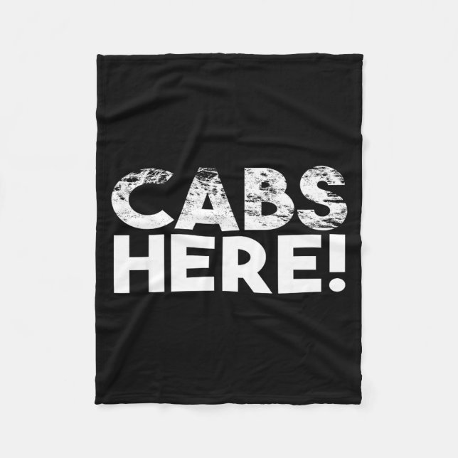 Manta Polar Funny Cabs Here - Funny Guido New Jersey Gtl Shore (Anverso)