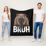 Manta Polar Funny Capybara Bruh<br><div class="desc">Funny Capybara Bruh</div>