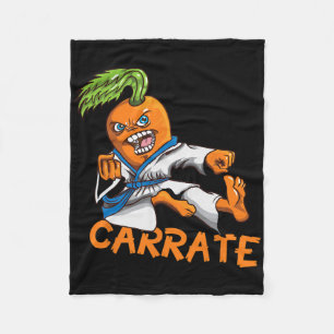 Manta Polar Funny Carrate Carrot Karate Mail Martial Arts Mart