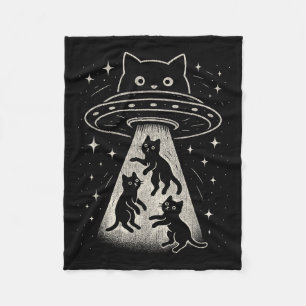 Manta Polar Funny Cat Ufo Cute Kitty Space Spaceship Alien Aes