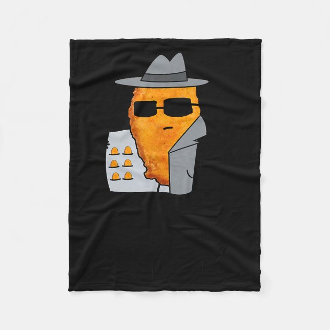 Manta Polar Funny Chicken Nuggets - Nugs Not Drugs  (Anverso)