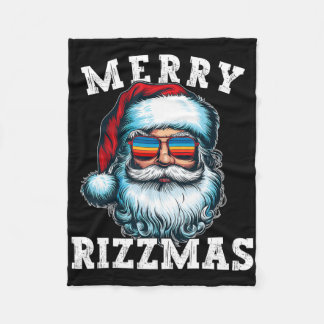 Manta Polar Funny Christmas Rizz Meme Merry Rizzmas For Trendy
