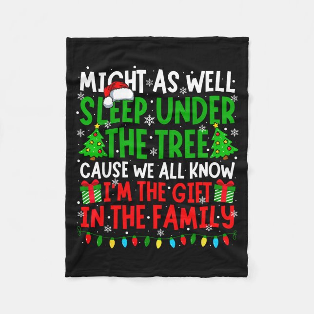 Manta Polar Funny Christmas Saying Retro Xmas Sarcastic Men Wo (Anverso)