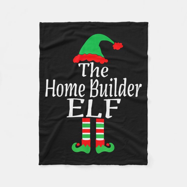 Manta Polar Funny Christmas The Home Builder Elf Developer Arc (Anverso)