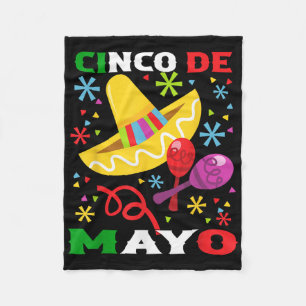 Manta Polar Funny Cinco De Mayo Fiesta Mexicana 5 De Mayo Homb