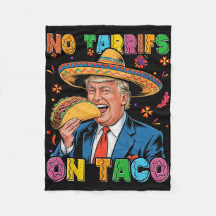 Manta Polar Funny Cinco De Mayo Trump Mexicano No Tarrifs En T
