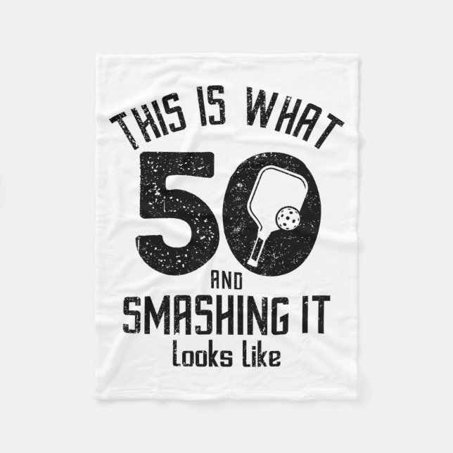 Manta Polar Funny Ckleball 50th Birthday 50 Years Old Love Ckl (Anverso)