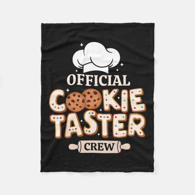 Manta Polar Funny Cookie Taster Crew Funny Baking Team Fami (Anverso)