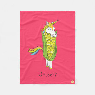 Manta Polar Funny Corn Fleece Blanket