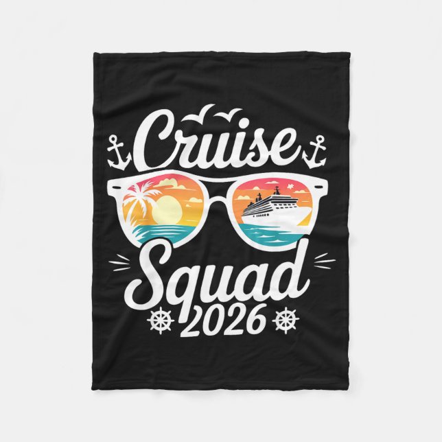Manta Polar Funny Cruise Squad 2026 Summer Vacation Matching F (Anverso)