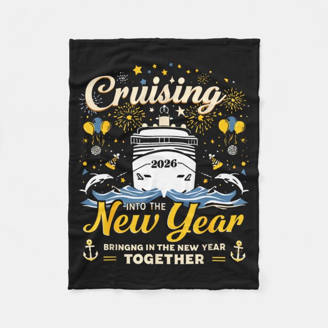 Manta Polar Funny Cruising Into 2026 New Year Matching Family  (Anverso)