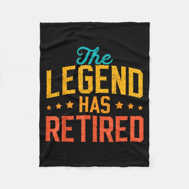 Manta Polar Funny Dad Grandpa Retirement The Legend Has Retire (Anverso)