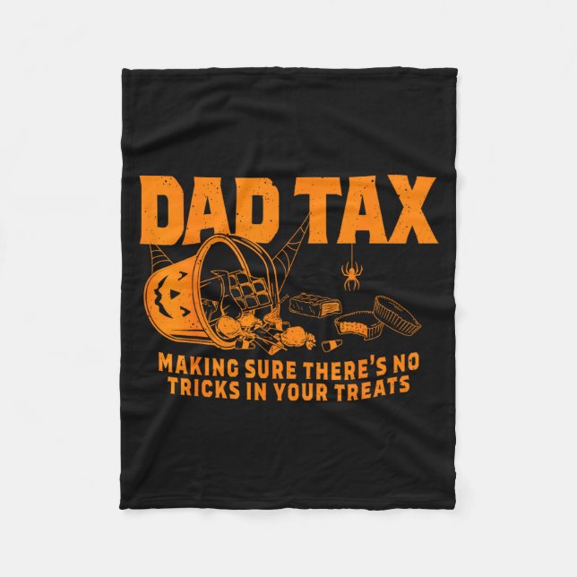 Manta Polar Funny Dad Tax Halloween  (Anverso)