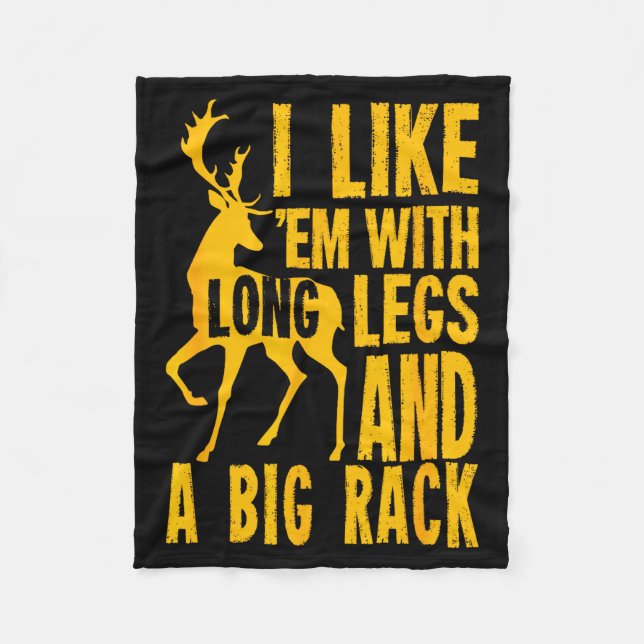 Manta Polar Funny Deer Hunting Quote Gift For Hunters  (Anverso)