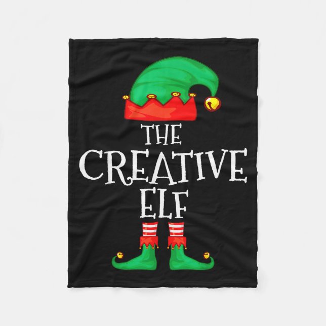 Manta Polar Funny Elf Family Christmas Creative Elf Sweater Me (Anverso)