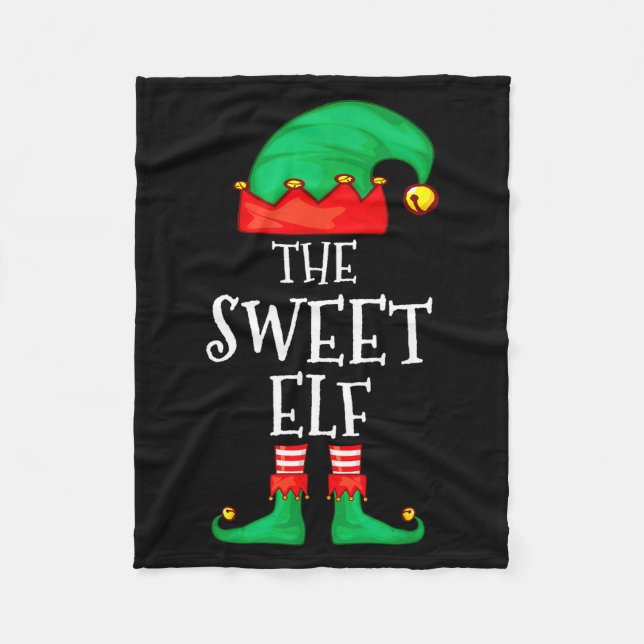 Manta Polar Funny Elf Family Christmas The Sweet Elf Sweater M (Anverso)