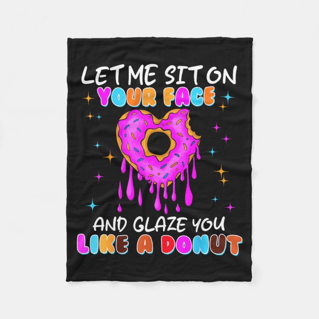 Manta Polar Funny Embarring Donut Dirty Shirts For Women Adult (Anverso)