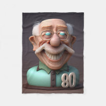 Funny especial personalizada Cumpleaños de 80 años