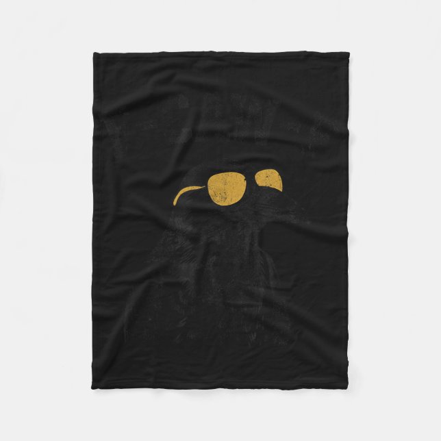Manta Polar Funny F-caw-f Crow (Anverso)