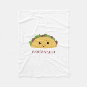 Manta Polar Funny Fantastaco Taco Pun Cute Kawaii Taco