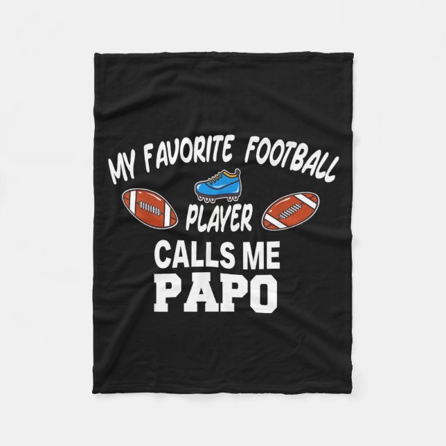 Manta Polar Funny Football Dad Pride Pa Fan Srts Family  (Anverso)