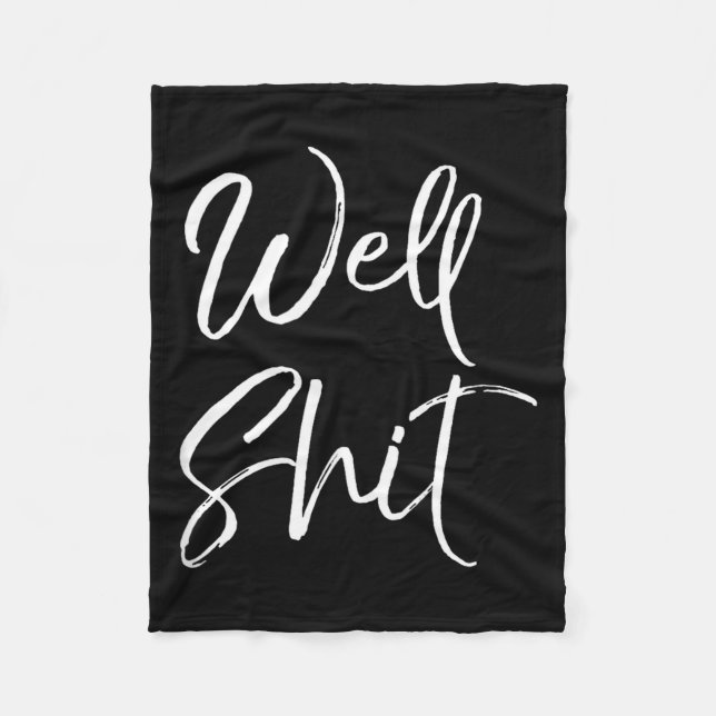 Manta Polar Funny Gag Gift Sarcastic Profanity Quote Saying We (Anverso)