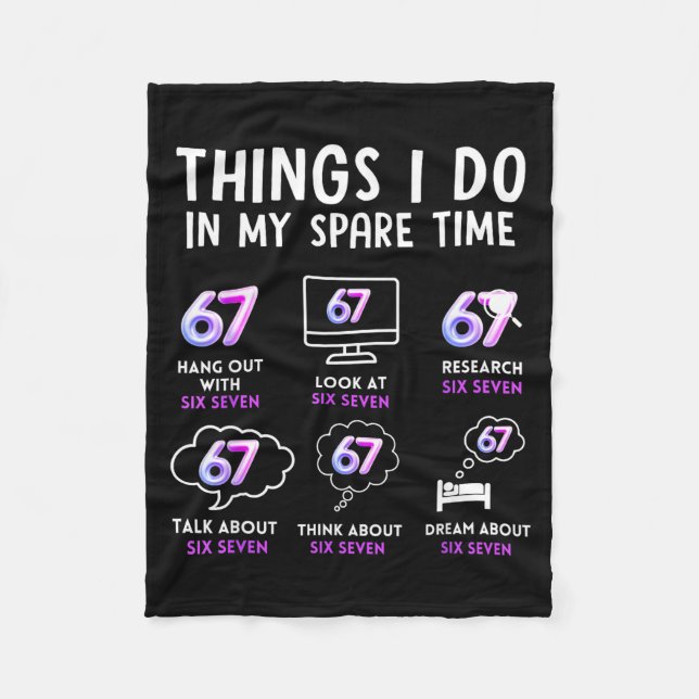 Manta Polar Funny Gen Alpha Lover Trend Fan Modern Youth Humor (Anverso)