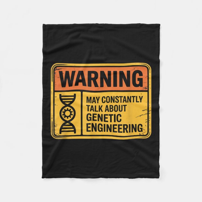 Manta Polar Funny Genetic Engineering Warning Sign Bioengineer (Anverso)