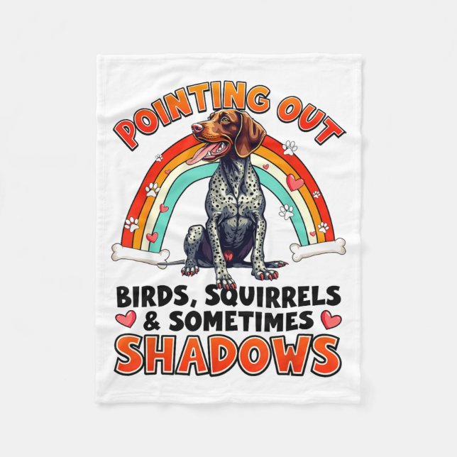 Manta Polar Funny German Shorthaired Inter Design For Dog Love (Anverso)