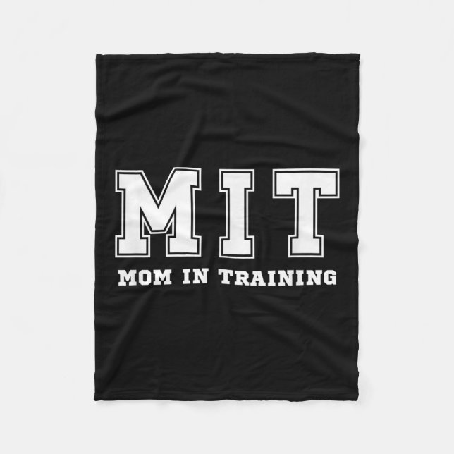 Manta Polar Funny Gift For New Mom In Training Expecting Pregn (Anverso)