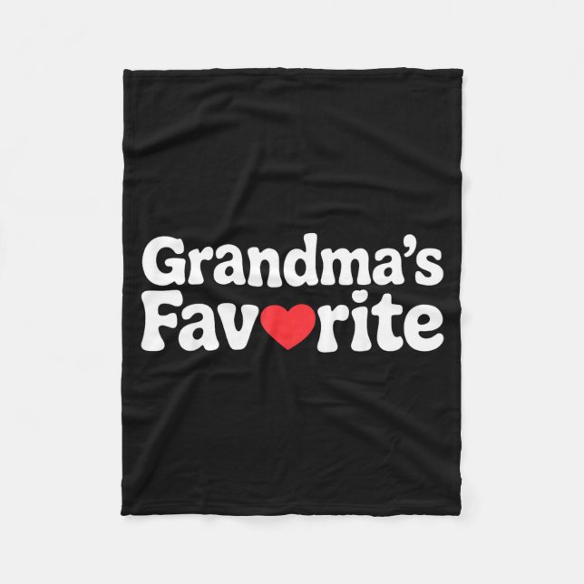 Manta Polar Funny Grandmas Favorite Family Humor Tees For Men  (Anverso)