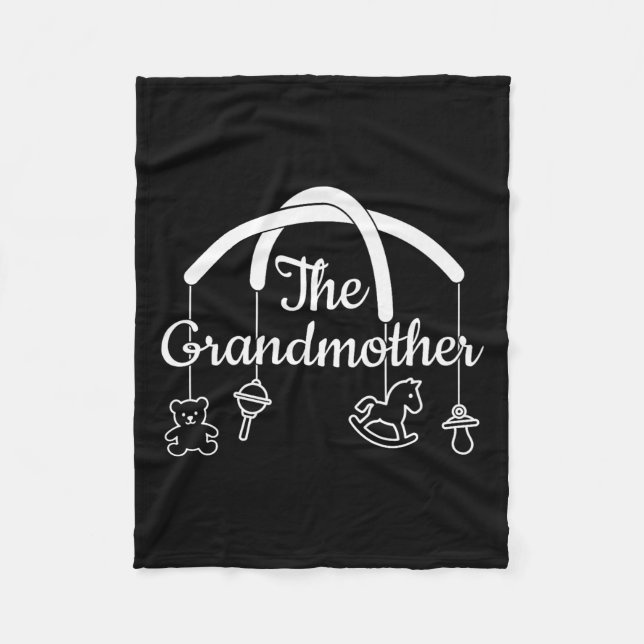 Manta Polar Funny Grandmother Design For Proud Grandmas Premiu (Anverso)