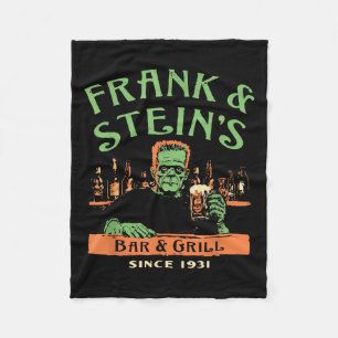 Manta Polar Funny Halloween Frank y Stein's Bar Grill