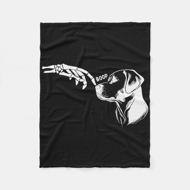 Manta Polar Funny Halloween Skeleton (Anverso)