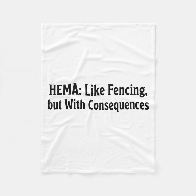 Manta Polar Funny Hema Shirt - Like Fencing But With Consequen (Anverso)