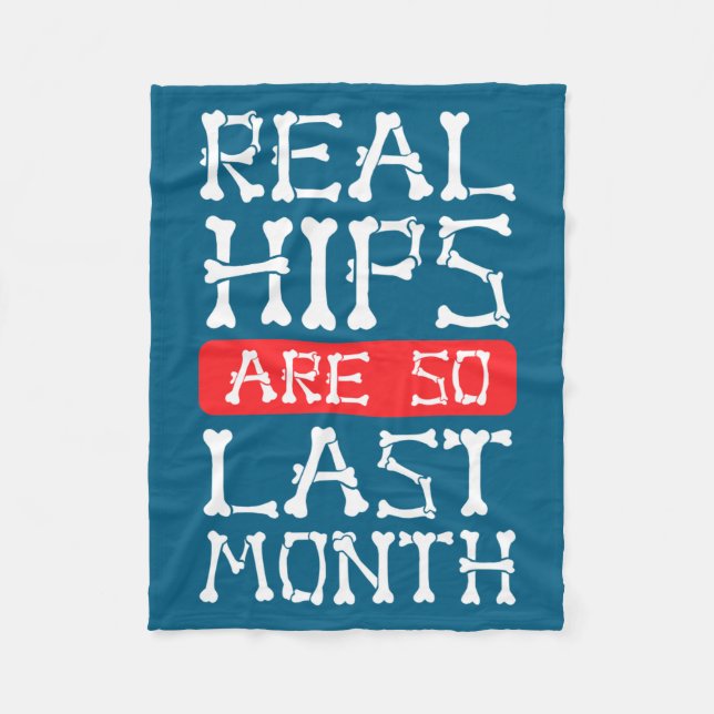 Manta Polar Funny Hip Replacement Bones Surgery Recovery  (Anverso)