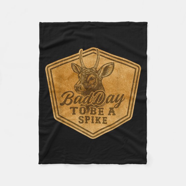 Manta Polar Funny Hunting Bad Day To Be A Ske Deer Hunting Hun (Anverso)