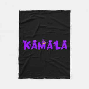 Manta Polar Funny Kamala Cat Lady Kamala Harris Presidente 202