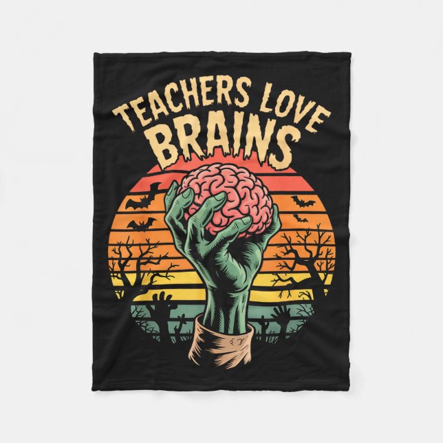 Manta Polar Funny Key Quote All Teachers Love Brains Cool Hall (Anverso)